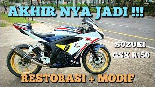 HASIL RESTORASI MODIF GSX  R150