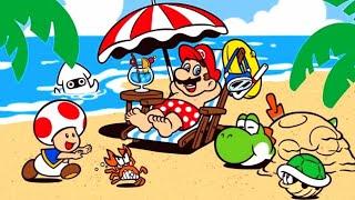Jolly Nintendo tunes by the beach 