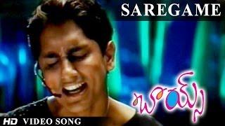 Boys Movie  Saregame Video Song  Siddarth Bharath Genelia