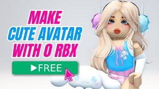 Make Cute ROBLOX Avatar With 0 ROBUX 