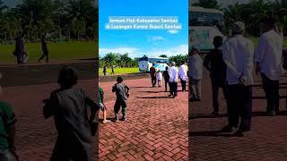 Pelepasan Jemaah Haji Kabupaten Sambas di Lapangan Kantor Bupati Sambas Tahun 2024