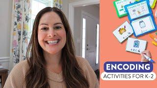 Easy Encoding & Dictation Activities for Your Kindergarten First and Second Grade Students