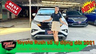 Xe 7 chỗ siêu bền bỉ Toyota Rush 1.5AT số tự động 2021. Xe gia đình đi 35.000 km lên full options