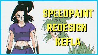 SpeedPaint - My Redesign of Kefla from Dragon Ball Super