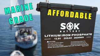 SOK Marine Grade 12V 206Ah LiFePO4 Battery REVIEW