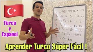 CLASES DE TURCO 1 MUY FÁCIL + Alfabeto + Frases de Amor en Turco