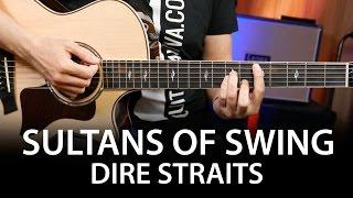 Sultans Of Swing - Dire Straits Guitar chords cover on guitar  How to play 
