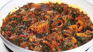 HOW TO MAKE EFORIRO SOUP  VEGETABLE SOUP