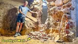 Restoring A $7000 Mansion Rebuilding The Basement Entrance Pt. 2