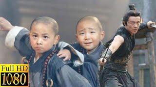 The young man had a fight in the Shaolin Temple and was beaten out by the young monk the next second