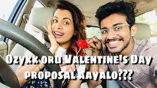 Ozykk oru Valentine’s Day proposal  Diya Krishna  Vaishnav Harichandran