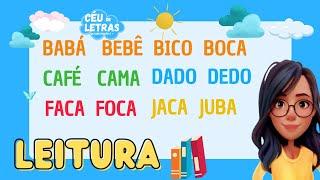 APRENDA LER E ESCREVER Aula de leitura