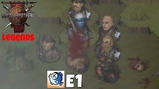 Battle Brothers - E1 The Holy Phoenix - Legends Mod Solo Crusader