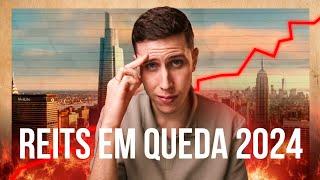 Por que os REITs só caíram em 2024?