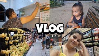 Vlog Brenda mãe de dois  Fui no mercado  Levei as crianças pra passear + Faxina na casa