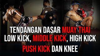 TEKNIK DASAR TENDANGAN MUAY THAI BELAJAR MUAY THAI UNTUK PEMULA OLEH WAHYU WIJAYA RAMBO MUAY THAI