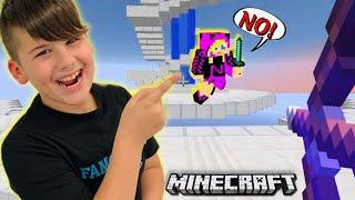 ΜΑΧΗ ΣΤΟΝ ΟΥΡΑΝΟ ΜΕ ΤΟ NOOBAKI **ΚΕΡΔΙΣΑ** ΓΕΛΙΟ ΣΤΟ Minecraft Famous Games @LetsPlayKristina