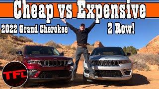 NOT What I Expected Cheapest vs Most Expensive 2022 Jeep Grand Cherokee Review  Buy THIS One