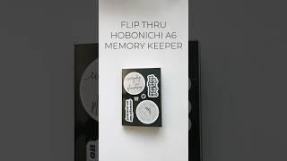 Silent flip thru of my Hobonichi A6 memory keeping planner #planner #planneraddict #hobonichi
