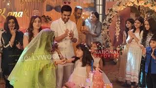 Tose Nainaa Milaai Ke Serial On Location Set  Vishal Gandhi Daughter Grand Birthday Celebrates