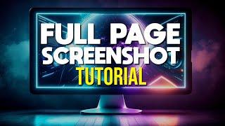 How to Take a Full-Page Screenshot for Free