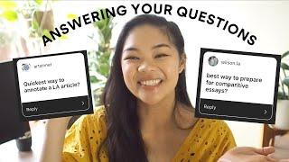 VCE English & EAL Last-Minute Exam Prep 2020  Live QnA with Lisa Tran