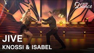 Knossi und Isabel jiven über das Parkett   Show 2  Lets Dance 2023