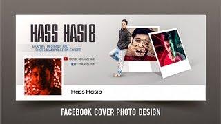 How To Make Creative Facebook Cover Photo Design  Photoshop Tutorial