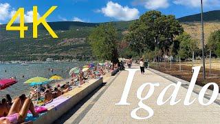 Igalo Herceg Novi Montenegro  Walking Tour 4K