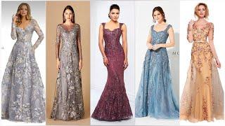 Jjs House Mother Of the bride dresses 2024  Floral Embroidery Long Dresses Design