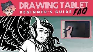 FAQ How to Use a DRAWING TABLET - Tips for Beginners CC