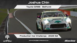 iRacing - 23S2 - Toyota GR86 - Production Car Challenge - Bathurst - JC