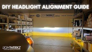 How To Easily Adjust Your Headlights & Fog Lights - DIY Guide