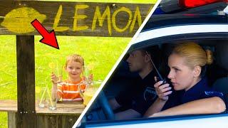 Police Officer Buys Lemonade From Little Boy - Minutes Later They Call For Backup