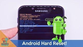 How to hard reset your android phone Samsung