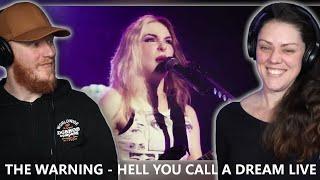 The Warning - Hell You Call A Dream Live REACTION  OB DAVE REACTS