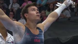 Brody Malone is a high bar world champ for a reason  U.S. Olympic Gymnastics Trials