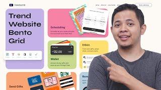 Cara Bikin Website Bento Grid - Trend Website Baru