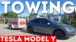 Watch This Before Towing In Your Tesla Model Y