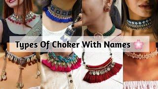 Types Of choker With NamesChoker Necklace NameTypes Of ChokersChoker Name@mussucollection581