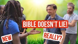 Bible doesnt lie Really? Mansur Vs Christian  Speakers Corner  Hyde Park