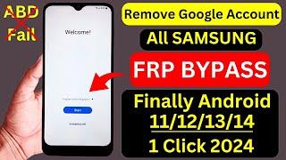 Finally New Method2024  All Samsung Frp Bypass Android 121314 Without PC Google Account Remove