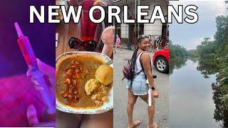 TRAVEL VLOG New Orleans for 48 hrs + Yal Aggressive + Lit on Bourbon + COUSINS TRIP + 2AM RACE