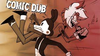 Alastor in Bendy and the Ink Machine  CHAPTER 3 PART 2 COMIC DUB ALASTOR FINDS A RADIO