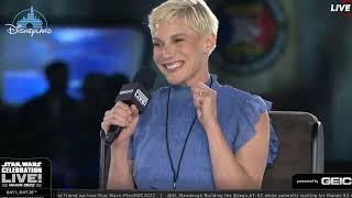 Katee Sackhoff Talks Mandalorian Season 3 - Star Wars Celebration 2022