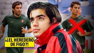 ¡El CRACK que se RETIRÓ a los 27 años por ser MUY GUAPO ¡Era HEREDERO de FIGO y ANULARÍA a CR7