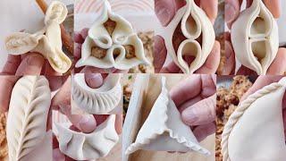 مدلهای مختلف برای شکل دادن خمیر منتو، سمبوسه، کلوچه و..  Different models for wrapping dough