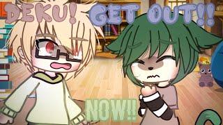 «Deku Get out Now» BkDk Pet Deku AU Neko Deku Angst?? Read Description ︎