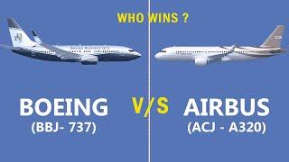 The Comparison of ACJ 320 neo vs. BBJ 737 max 8 Business Jet #Boeing #Airbus