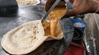 EGG STUFFED PARATHA  Anda Wala Paratha  Indian Street Food